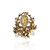 Broche Majesty Essence Ouro Vintage | Monica Di Creddo