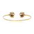Bracelete Jasmim Essence Ouro Vintage | Monica Di Creddo