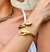 Bracelete Florescer do Sertão ouro velho | Morena Canela - comprar online