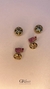 Kit Brincos cristais Ouro velho | Camila Klein - GR Luxo | Acessórios