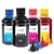 Kit 4 Tintas Originais Para HP Deskjet 2774 Ink Advantage 250ml GT51 GT52 GT53