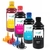 Kit 4 Tintas Originais Canon Mega Tank G4100 500ml GI190 GI-190