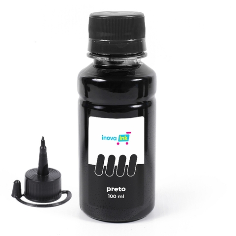 Tinta Para Impressora Epson 100ml Black Pigmentada Inova Ink