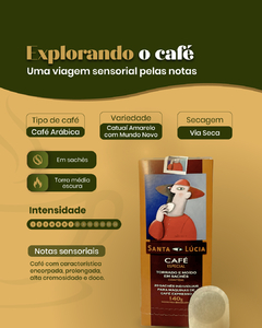 Café Santa Lúcia Sachê Origem Gourmet Display - comprar online