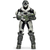 Action Figure Spartan MK V (B) White Jazwares | Halo Infinite (The Spartan Collection)