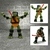 Imagem do Conjunto 4 Action Figures Tartarugas Ninja | Leonardo, Raphael, Donatello e Michelangelo