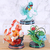 Action Figure Charmander, Bulbasaur e Squirtle | Pokémon (Iniciais de Kanto)