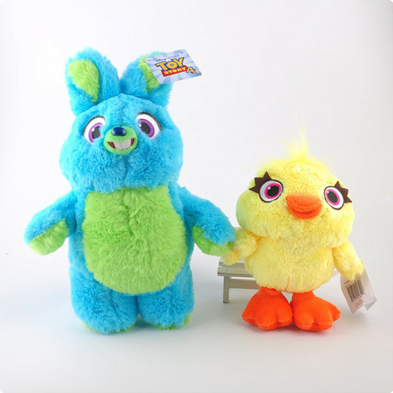 Conjunto de Pel cia Ducky e Bunny Toy Story 4