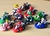 Conjunto 10 Carrinhos Miniaturas Mario Kart | Super Mario Bros na internet