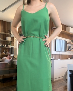 Vestido Longo Verde Esperança - loja online