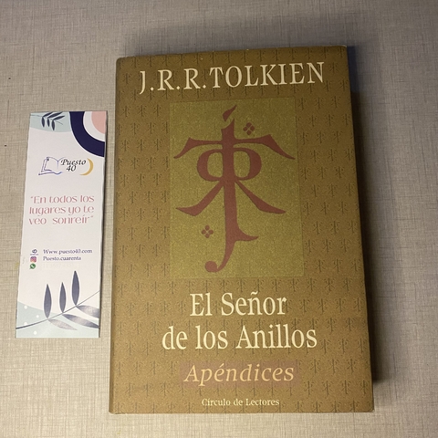 El Señor de los Anillos : Apéndices - J R R Tolkien