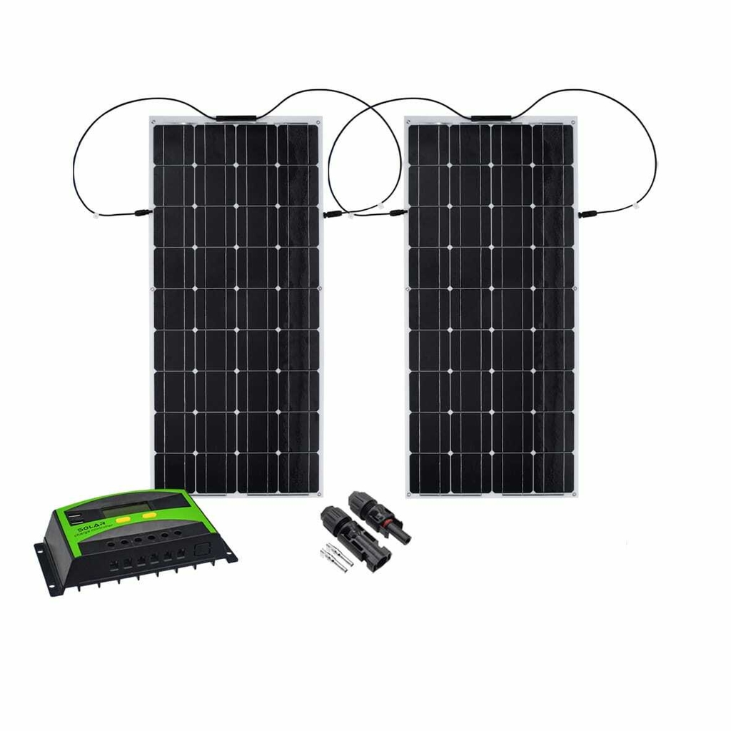 Kit Placa Solar 200w - Comprar em Heróis da Estrada