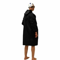Parka de natación hombre o mujer, Unisex con forro Polar, Con Cierre, color negro - comprar en línea