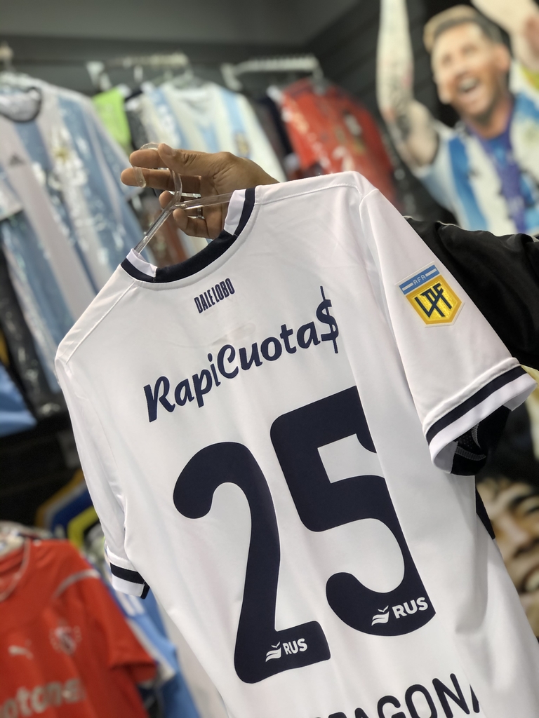 Camiseta Gimnasia Y Esgrima La Plata Titular 2023 Givova + Nombre + Numero  + Parche