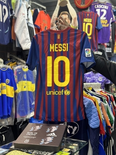 Camiseta FC Barcelona Titular 2011 12 Original de Epoca Numero Nombre Parche