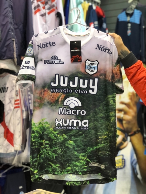 Camiseta Gimnasia y Esgrima de Jujuy Suplente 2022