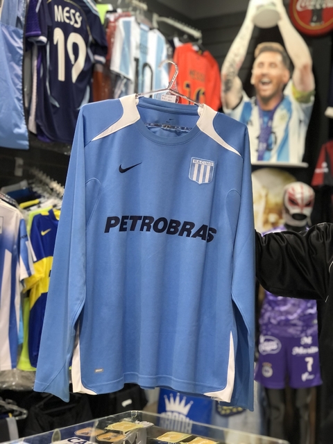 Camiseta Racing Club Manga Larga de Entrenamiento 2006 07