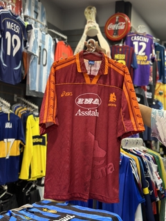 Camiseta Roma Italia Titular 1995-96 Asics