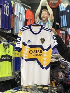 Camiseta Boca Juniors Suplente 2020 Nombre Numero Parche