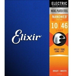 Encordoamento Elixir 10/46 Nanoweb Guitarra