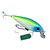 Isca Artificial Borboleta Bandida Meia Água Cor 25, isca artificial shad de meia água com design moderno e flutuação rápida, ideal para a técnica da chamadinha. Atraí predadores como Robalo e Tucunarés com sua barbela reta que cria bolhas na superfície. A