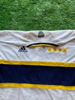 Camiseta boca juniors blanca modelo jugador