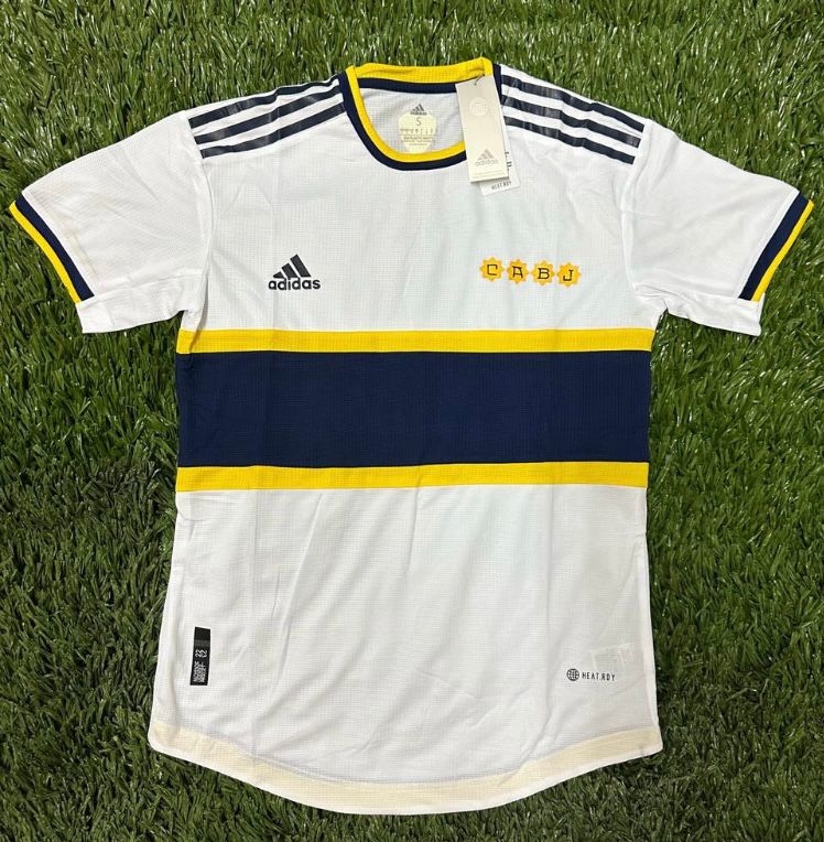Camiseta boca juniors blanca modelo jugador