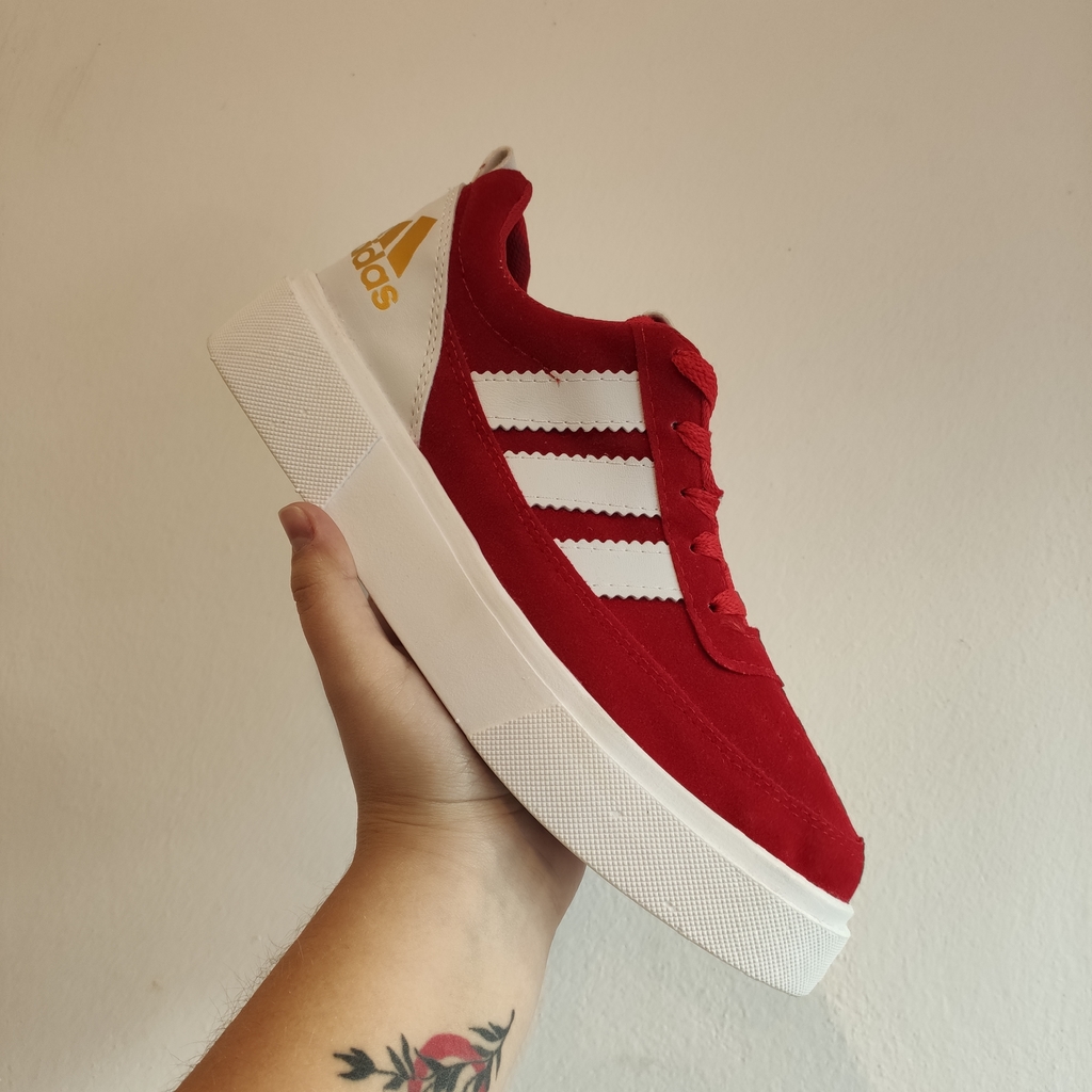 Adidas x blancas shop y rojas