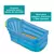 Banheira Inflável Bath Buddy 6-12M 10kgs Azul Multikids Bebê - BABY CLOSET