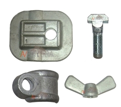 KIT DE FIXAÇÃO BANCO CENTRAL KOMBI ANTIGA 1957 à 1996 10X35