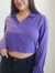 blusa lali violeta - comprar online