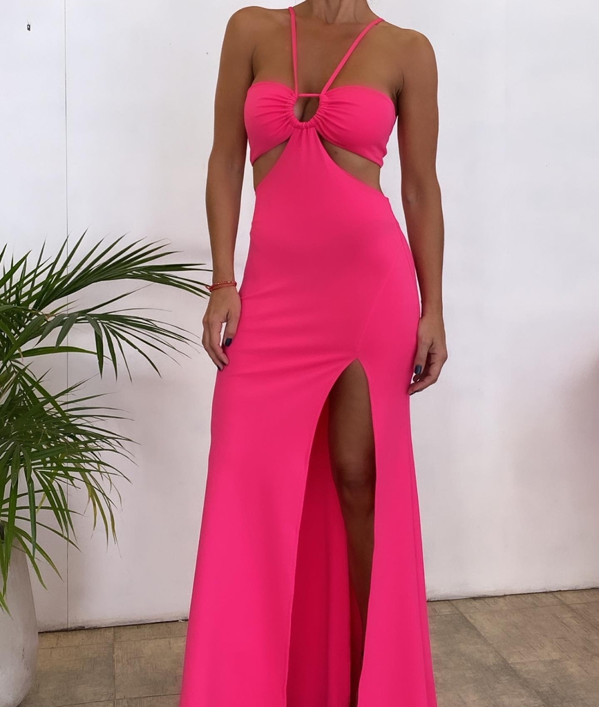 Vestido lycra largo sales