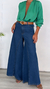 Wide Leg Mulan Jeans Azul - comprar online