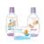 "Hora do banho" Kit Infantil: Shampoo + Condicionador + Sabonete
