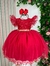 Vestido Infantil Vermelho