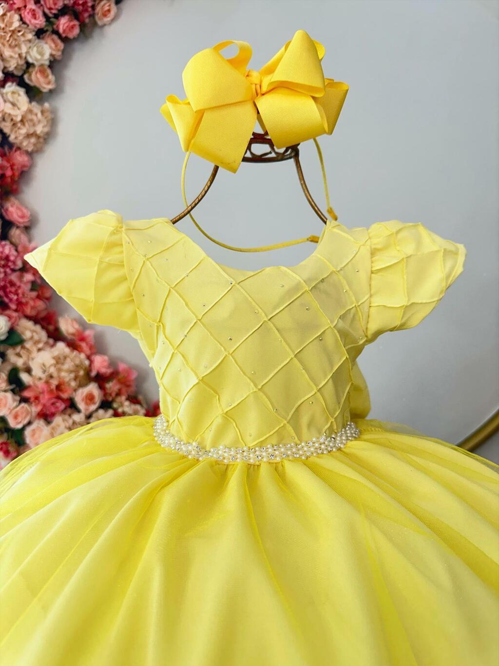 Saia infantil shops de organza