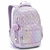 MOCHILA 19" MATELASSE HOLOGRAFICO LILAS