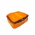 Estojo Box Transparente Grande Laranja (NEON) Ac-Bag