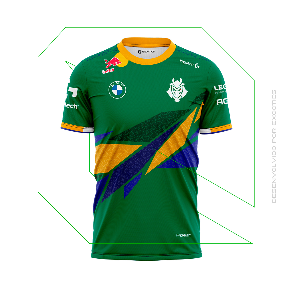 G2 Brazil Jersey 2022 – NA - G2 Esports