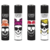 Isqueiro Clipper Skull Heads Coleção Completa!