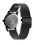 Relógio Feminino Minimalista Profile Branco Pulseira de Metal Preto 40 mm na internet