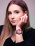 Relógio Feminino Minimalista Rise Profile Rosa Pulseira de Metal Prata 40mm - comprar online