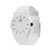 Relógio Minimalista Branco e Preto Marshmallow 40mm