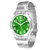Relógio Transparente Clássico Clear Esmeralda Bewatch