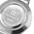 Relógio Feminino Minimalista Petite Luminus Prata Pulseira de Couro Branco 32 mm Aço Inoxidável banhado a titânio - comprar online