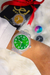 Relógio Transparente Clássico Clear Esmeralda Bewatch - comprar online