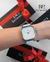 Relógio Feminino Quadrado Square Minimalista Sunnyvale Pulseira de Couro 40mm Aço Inoxidável - Compre Relógios Originais Minimalistas | Bewatch
