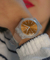 Relógio Transparente Clássico Dourado Clear Bewatch - comprar online