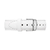 Relógio Feminino Prata Legacy Silver Pulseira de Couro Branco Full White 40mm Minimalista - loja online