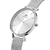Relógio Minimalista Element Full Silver Pulseira Prata 40mm Aço Inoxidável banhado a titânio na internet